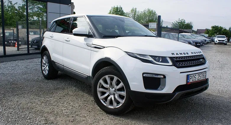 land rover range rover evoque Land Rover Range Rover Evoque cena 85700 przebieg: 78100, rok produkcji 2017 z Grybów